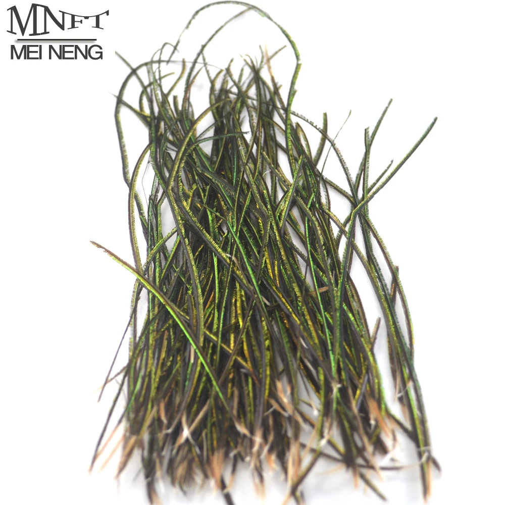 MNFT 1 пакет приманка для рыбной ловли нахлыстом с павлиньими перьями материал