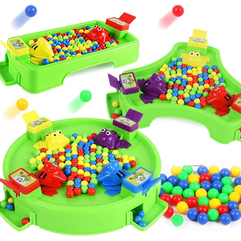 

Feeding Frog Swallow Beads Toys Table Game Parent-child Interaction Toys Child Educational Toys For Children Gift Toy For Kids