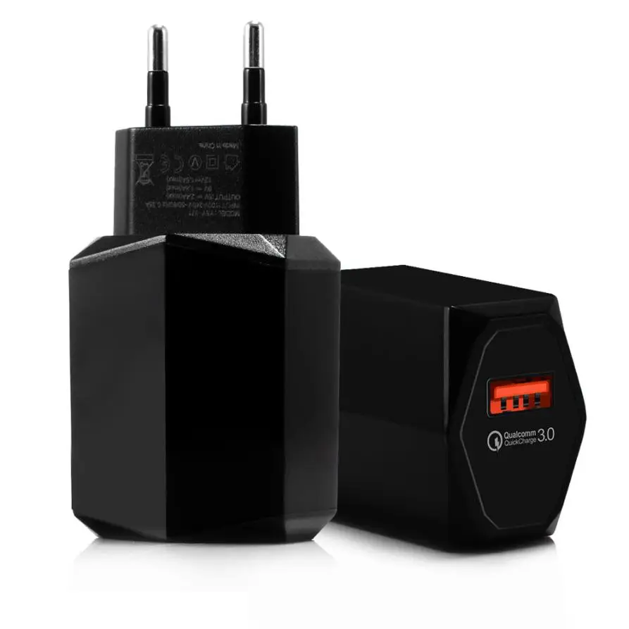 Hiperdeal QC 3 0 быстрое зарядное устройство для дома и путешествий с двумя usb-портами