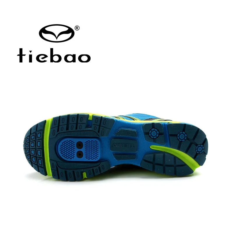 Tiebao Мужчины Велоспорт Обувь MTB самоблокирующимся Велосипед Воздухопроницаемой