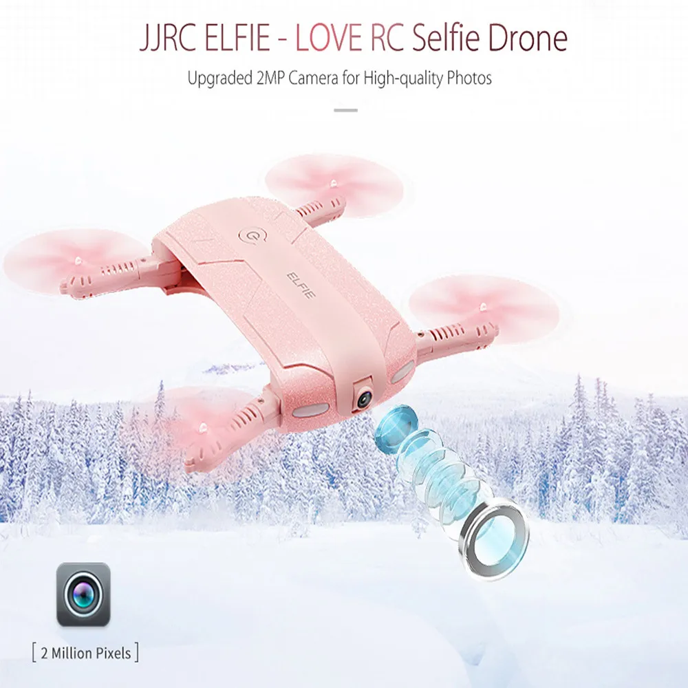 (Корабль из США) распродажа JJRC H37 ELFIE предложение RC Дрон с 720P HD камерой WiFi FPV