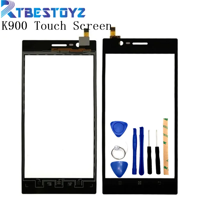 Сенсорный экран RTBESTOYZ для Lenovo k900 сенсорный дигитайзер переднее стекло сенсор