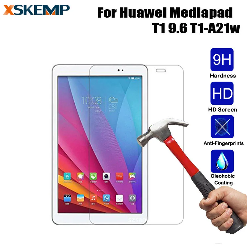 Ультра прочное закаленное защитное Стекло для huawei Mediapad T1 10 A21w 9 6 &quotдюймов защита