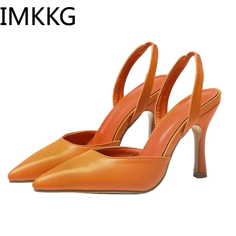 Очаровательные Элегантные разноцветные женские туфли из искусственной кожи