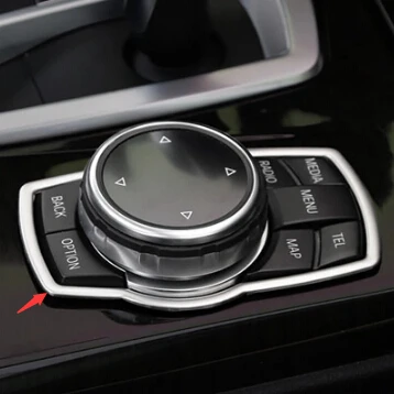 Автомобильный интерьер мультимедиа кнопки крышка литья из нержавеющей стали