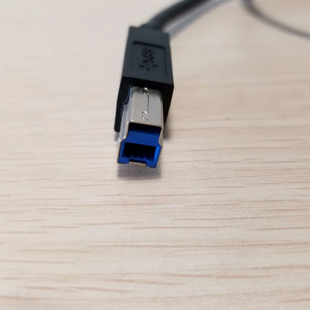 100 шт./лот крепление на панель с винтовым замком USB 3 0 Тип B удлинитель для принтера