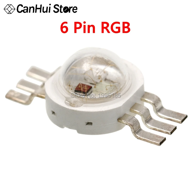 10 шт. Высокая мощность 1 Вт 3 светодиодные чипы лампа SMD теплый белый CoolWhite красный