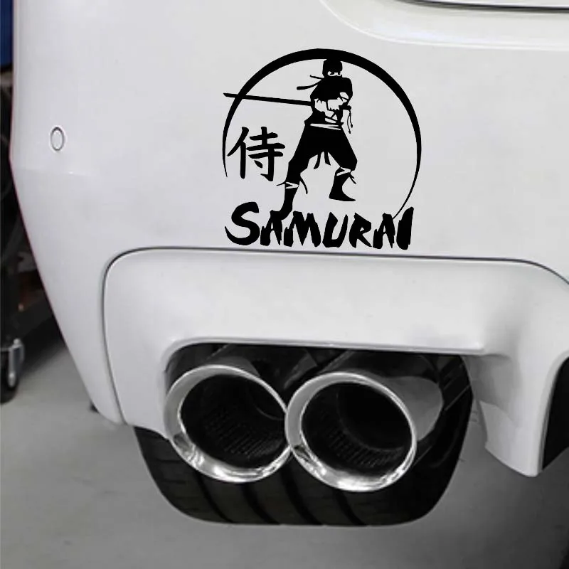 YJZT 13 2*13 1 см крутая японская наклейка на автомобиль Samurai воин Soldier
