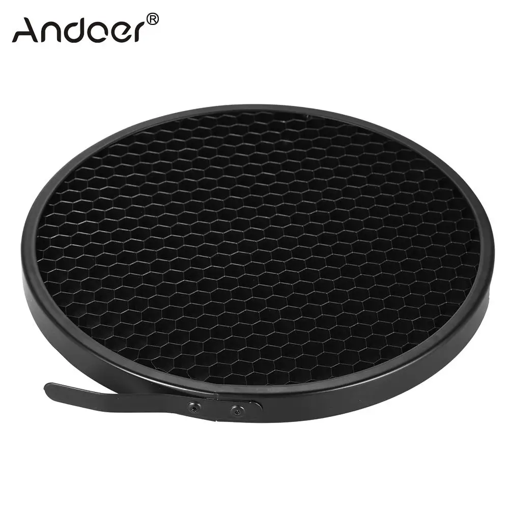 Andoer Photo Studio 16 8 см 10/30/60 градусов сотовая сетка для 7 &quotстандартного отражателя