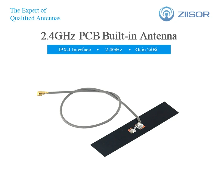 5 шт. 2,4 ГГц Внутренняя антенна PCB Встроенная антенна IPX IPEX Antena беспроводной модуль Bluetooth DTU антенна TX2400-PCB-5010