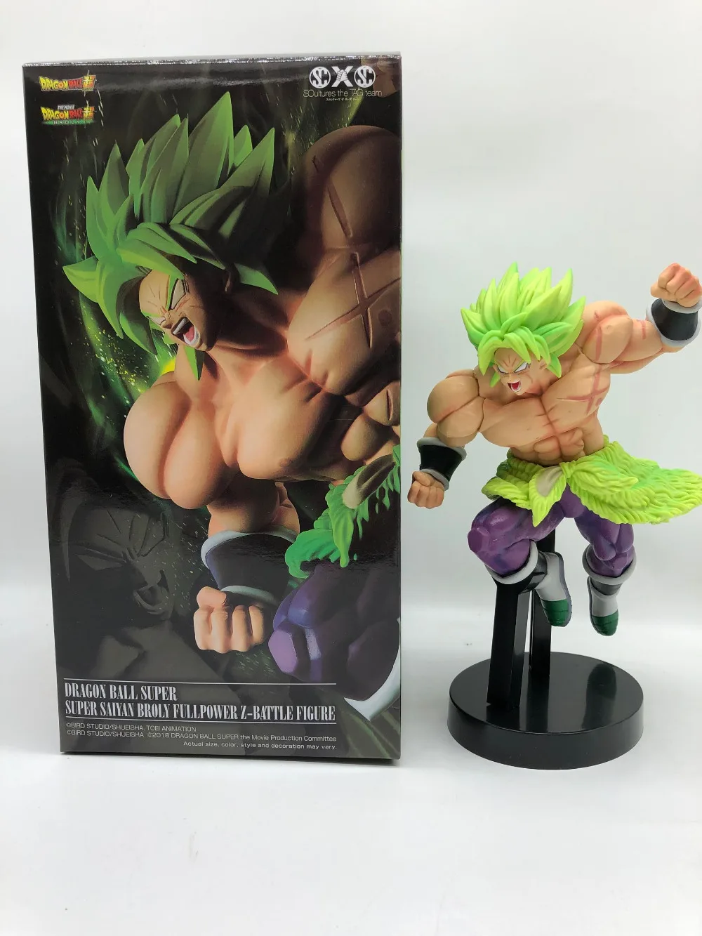 Японское аниме Dragon Super Saiyan BROLY Fullpower Z BATTLE фигурка Статуэтка из ПВХ Коллекционная