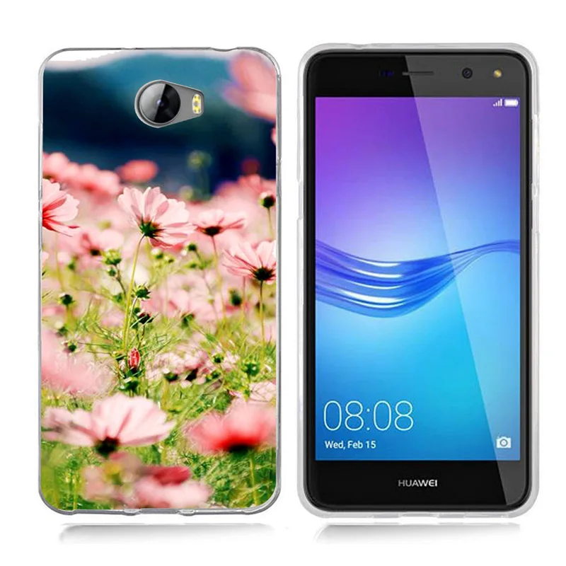 Чехол для Huawei P9 Lite/P8 Lite/P10 Lite Y5 ii Y5ii чехол/5A LYO-L21/Y6 II Мягкий ТПУ силиконовый чехол