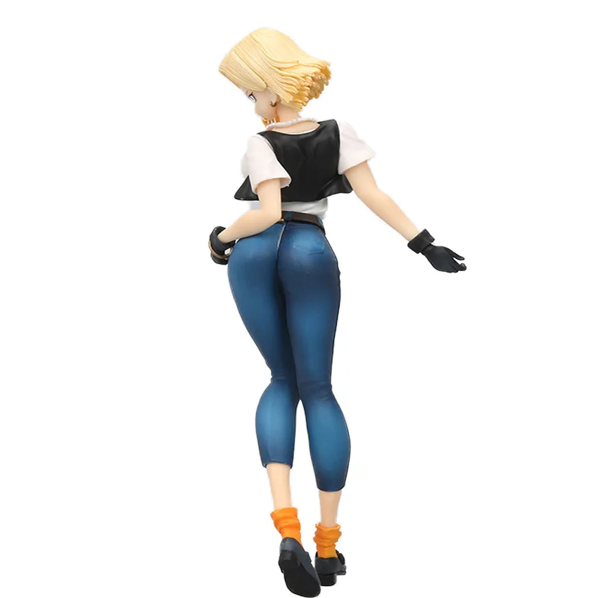 Фигурка Dragon Ball Girls Gals NO 18 Lazuli Bulma Ranchi ПВХ Фигурки Dragon Ball Z Коллекционная модель куклы игрушки