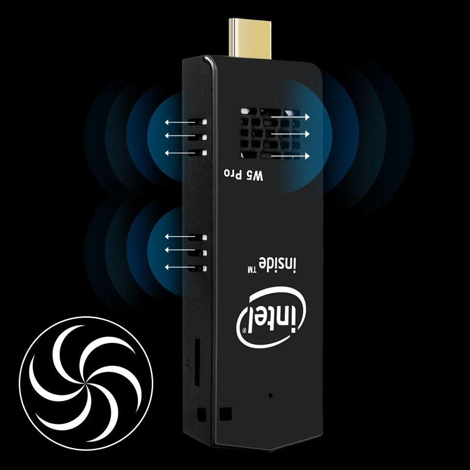 Микро Карманный ПК Z8350 Мини ПК T5 мини-компьютер Intel atom Z8350 4 ядра WiFi2.4G& 5G 4 K Bluetooth 4,0 HDMI HTPC USB PC stick