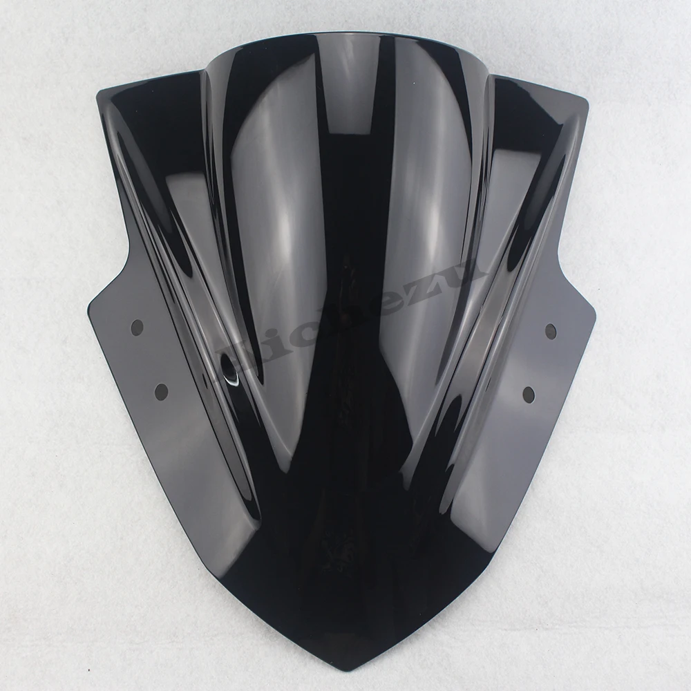 

ACZ Motorcycle Windshield ABS Plastic Air Wind Deflectors Windscreen Double Bubble Cover For Kawasaki 300R EX300R 2013-2015