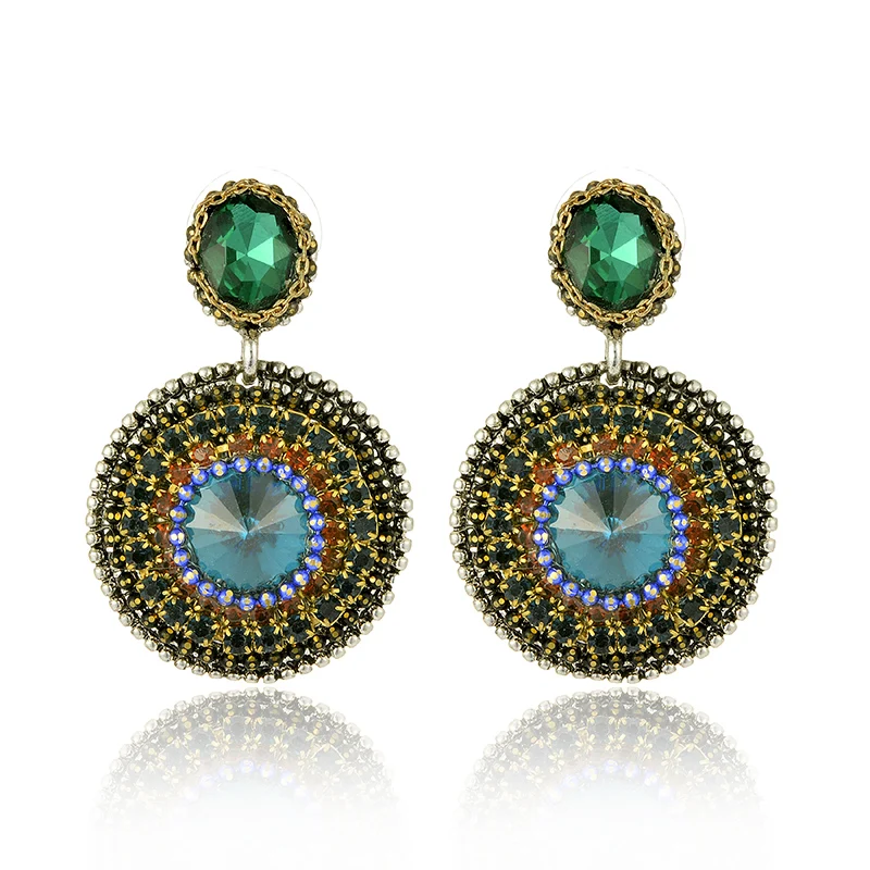 Новинка лидер продаж Винтажные Ювелирные изделия Лидер разноцветные Круглые