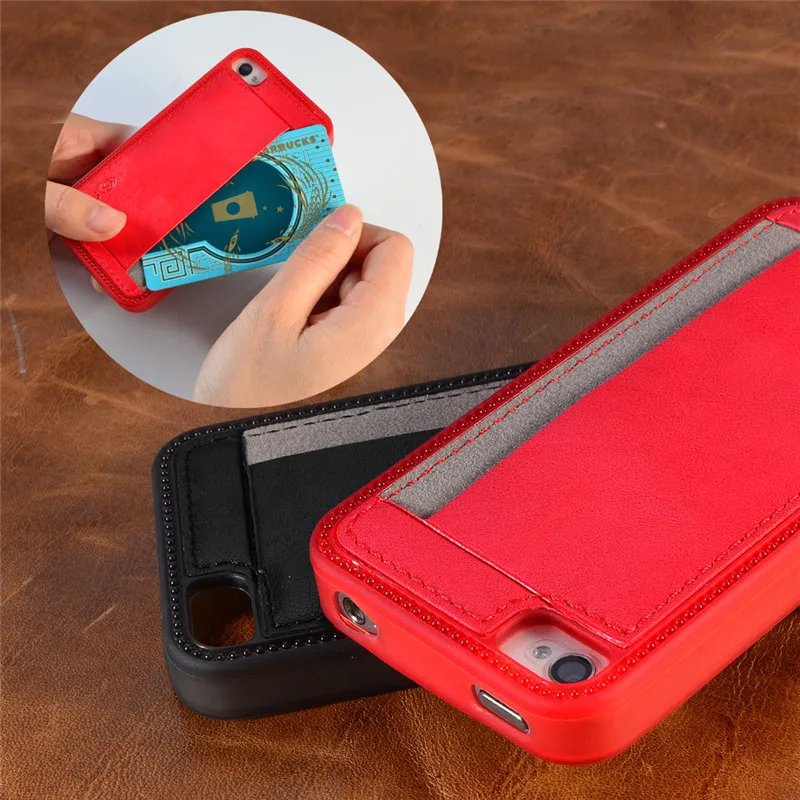 Модный чехол из искусственной кожи для Apple iPhone 4 4S задняя крышка сотовых телефонов