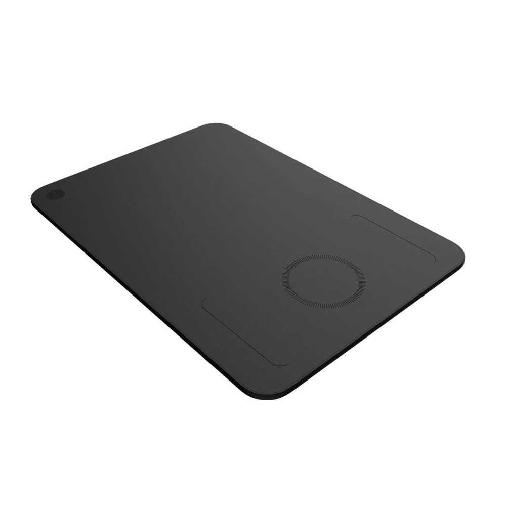 Оригинал Xiaomi Mijia MIIIW Qi Беспроводное зарядное устройство PU кожаный коврик для мыши