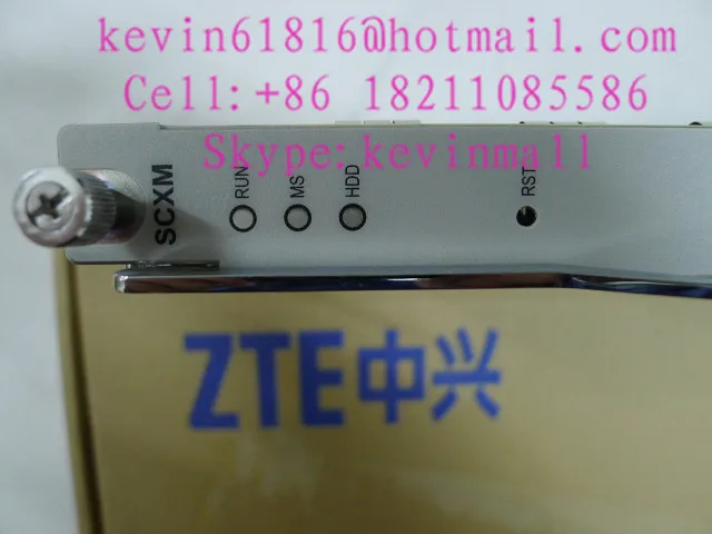 Оригинальная плата управления ZTE для C300 OLT. Модель SCXM GPON или EPON OLT с 2 портами ethernet и