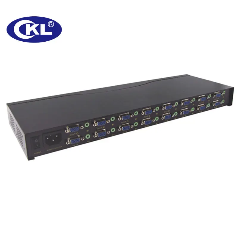 CKL-8A8 8x8 8 портов в матрица VGA переключатель с аудио и ИК-пультом дистанционного