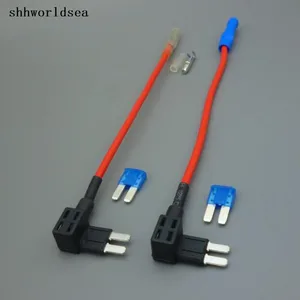 Shhworldcsea 1 шт. 15A Micro2 ATR автомобильные плавкие предохранители нажмите Добавить цепь коробки предохранителей держатель свинцовый задний плавкий кран для нового ford