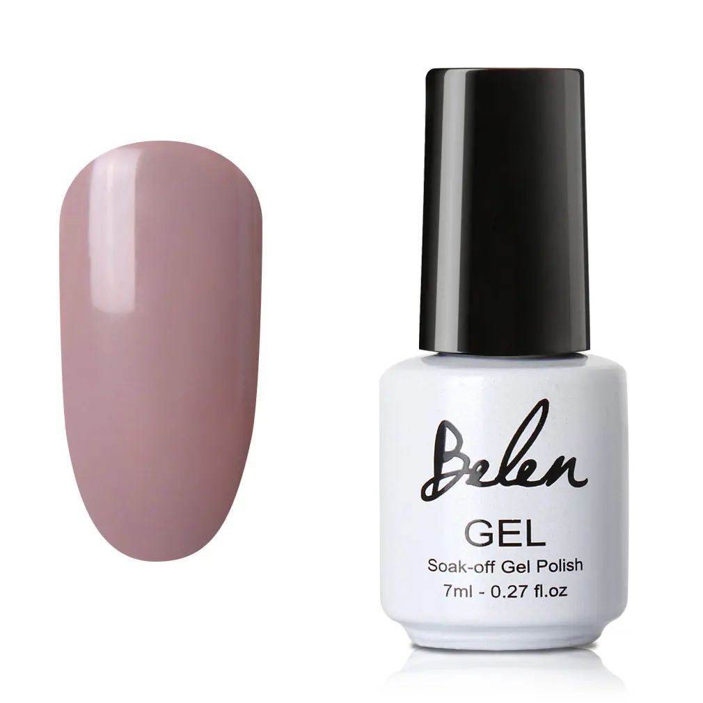 nude color 006 Belen 7 мл Серый Черный Белый Цвет Гель-лак для ногтей УФ светодиодный Полупостоянный впитывающий Гибридный Гель-лак DIY лак для ногтей - Цвет: nude color 006