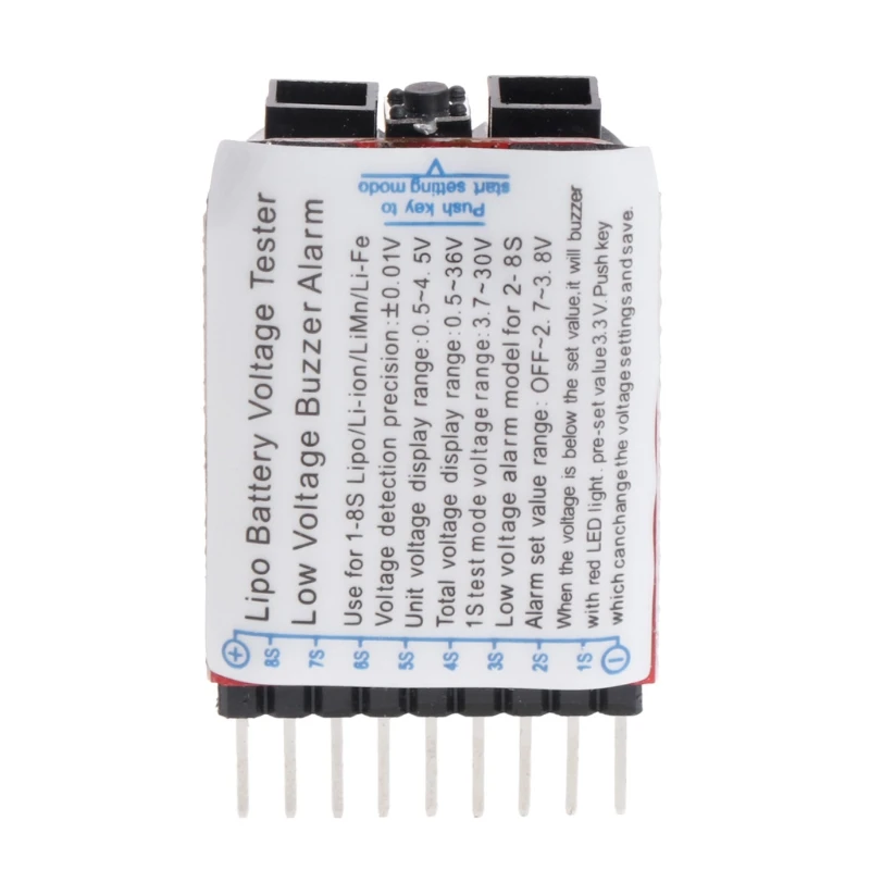 2019 Новый 1 8S Lipo/li ion/Fe RC батарея для лодки 2 в Тестер светодиодный низковольтный