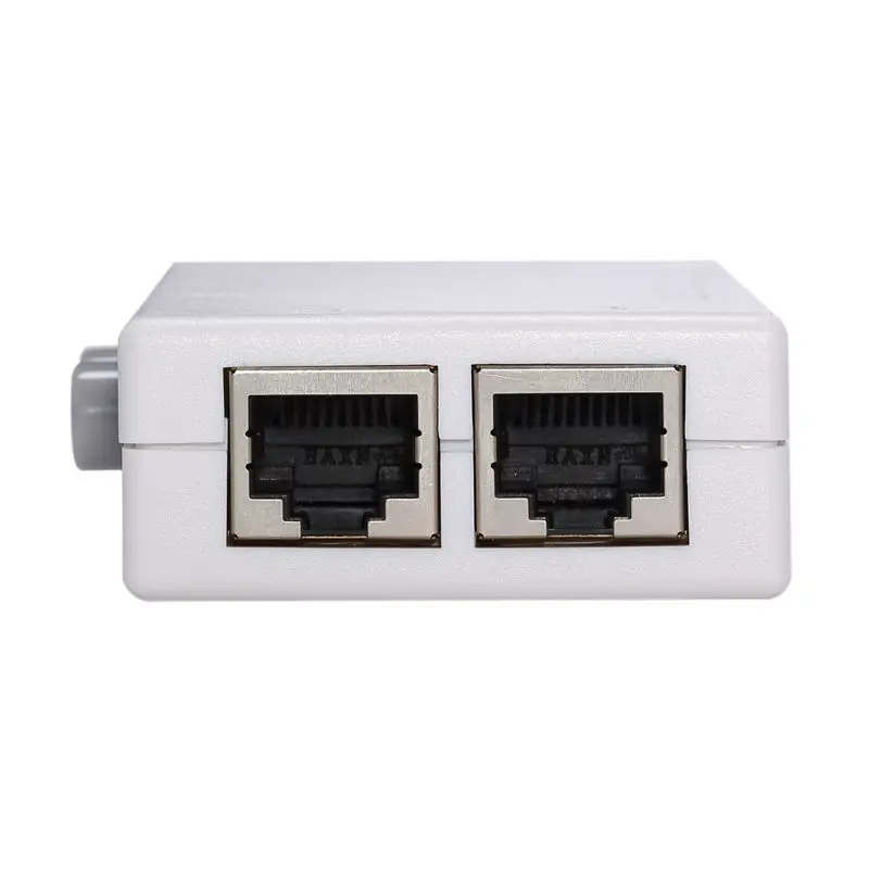 Интернет сплиттер RJ45 2 порта мини интерн внешний Netzwerk Zwei einem heraus bilater|Компьютерные