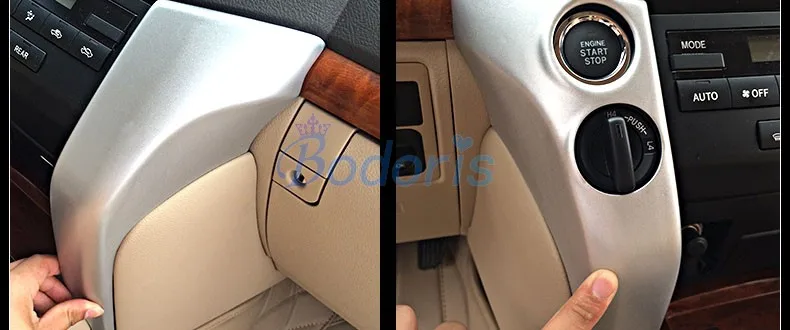 19 шт. для Toyota LC Land Cruiser 200 2008- Внутренний дверной держатель ручка крышка литье отделка хромированная авто-Стайлинг Аксессуары