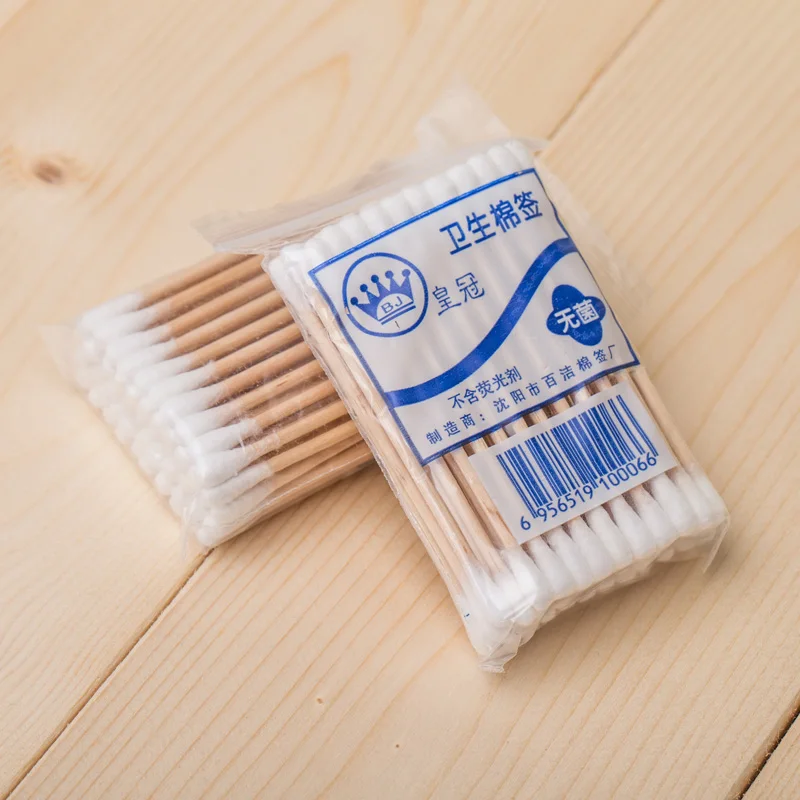 Двойной головкой здоровье макияж косметика уха чистый жидкость для чистки