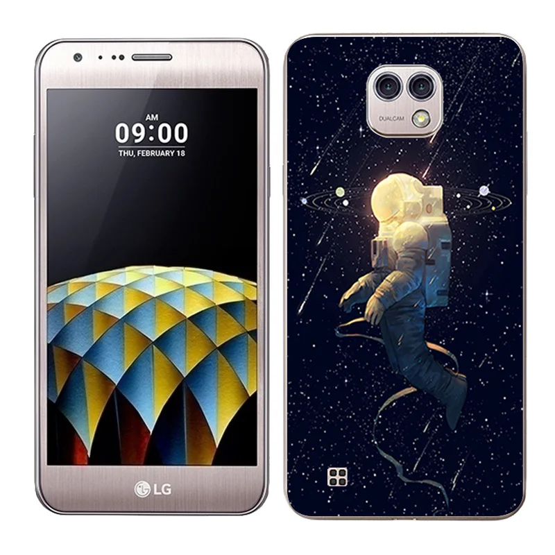 Чехлы для LG X Cam K580 силиконовые чехлы с рисунком бобов из каучука прозрачный ТПУ