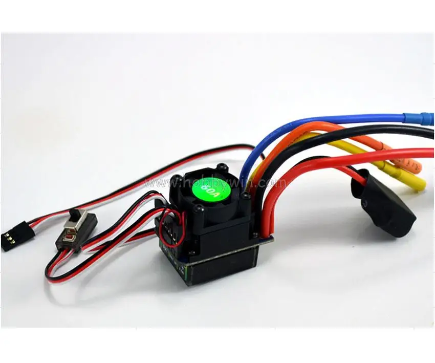 SST SST546 бесщеточный ESC 60A для 1/10 RC модели багги автомобиля грузовика контроллер