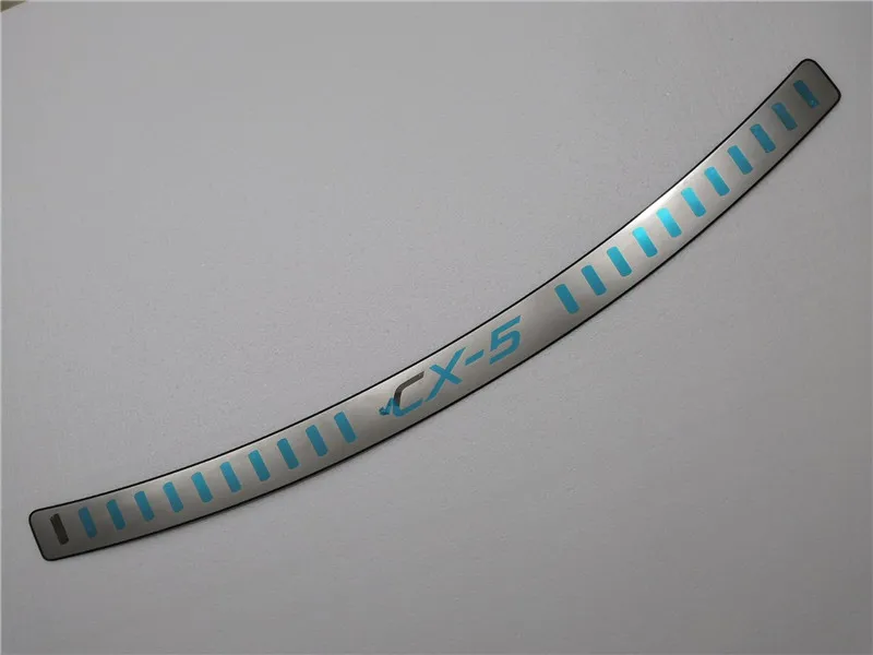 

Высококачественная ультратонкая защитная накладка на задний бампер из нержавеющей стали для протектора багажника Mazda CX-5 2013-2016, Стайлинг ав...