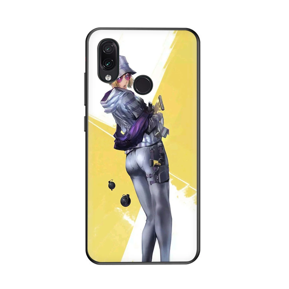 B7 Мягкий силиконовый чехол Rainbow Six Siege для телефона Xiaomi Redmi 4A 6A S2 Note 7 8 4 4x5 6 Pro 7A K20 Pro - Цвет: B7