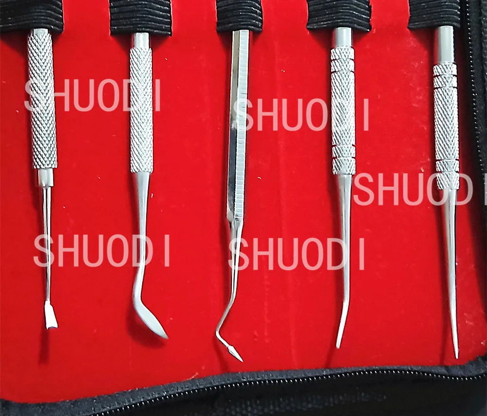 Набор из 5 штук стоматологический композиционный шпатель инструмент для резьбы