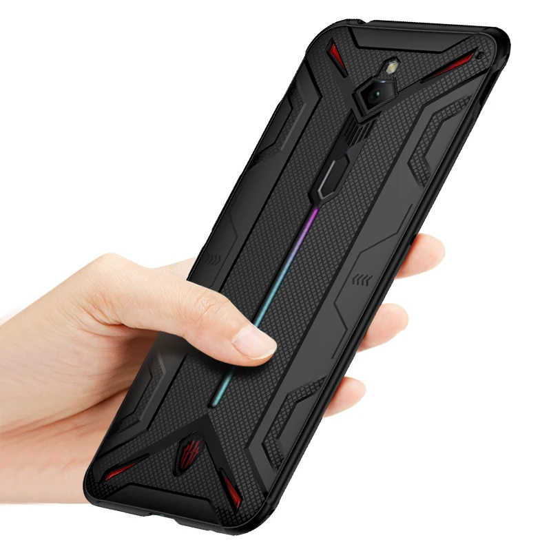 ADKO Ударопрочный Мягкий силиконовый чехол для телефона из ТПУ Nubia Red Magic 3S крышка с