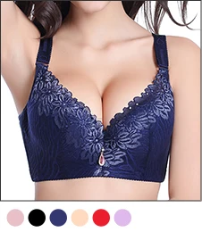 Meizimei sexy vest bras for women lace lingerie underwire floral thin bralette bh brassiere girl summer hot deep V intimate