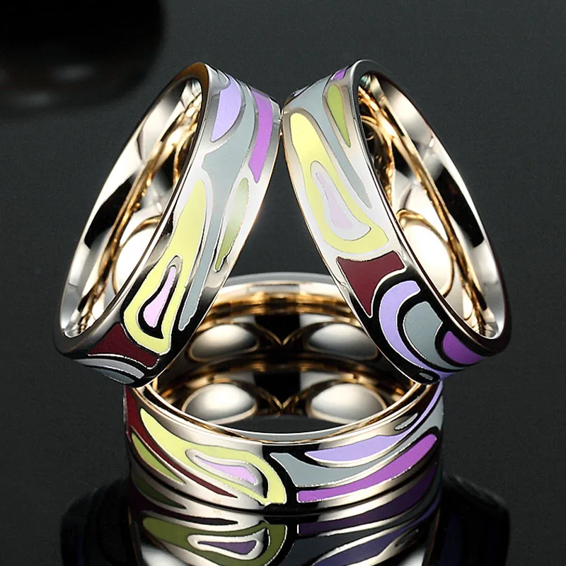 Роскошные брендовые нержавеющие стальные броши ювелирные изделия эмаль ручная