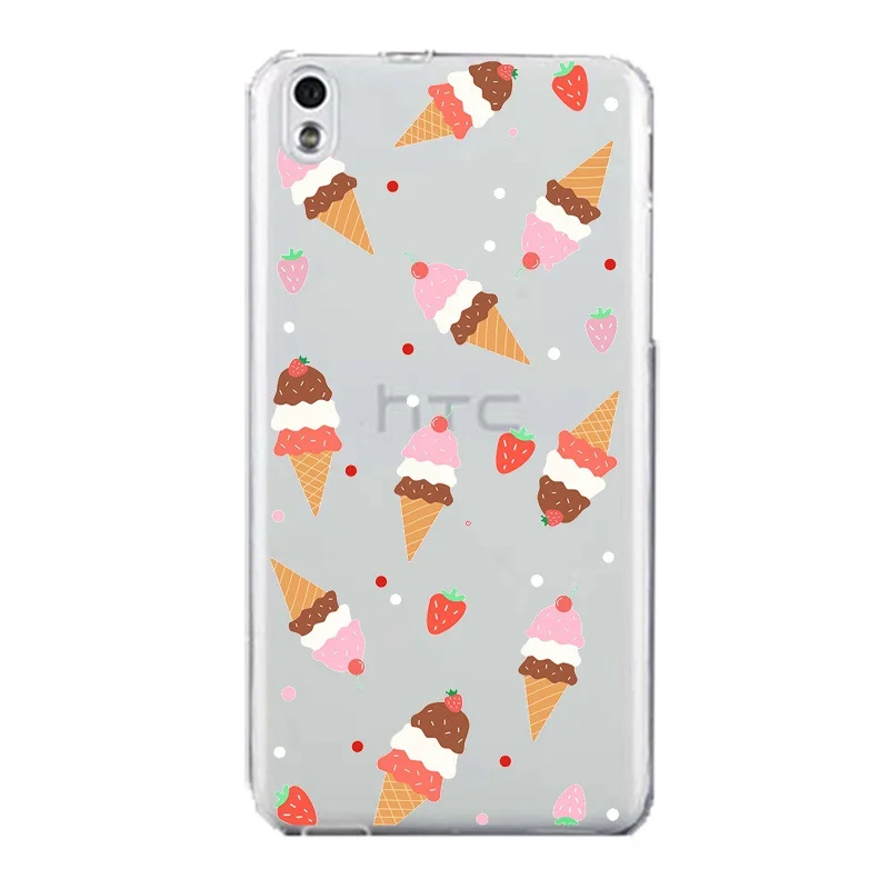 Fruit Watermelon Soft Clear TPU Phone Case For HTC D820 M8 M9 A9 Pineapple Flora Coque Silicone Fundas Cream Cover Free Shipping | Мобильные