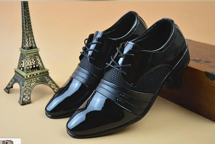 Мужские модельные туфли коллекция 2017 года кожаная мужская обувь Роскошные