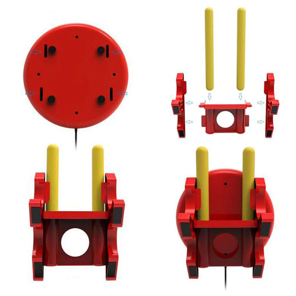 Барабан Тайко совместим с n переключателем барабан контроллер палочки видео игры