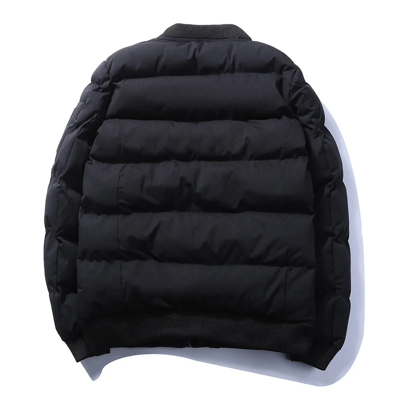Moocare Men Thicken Short Cotton Parkas Plus Velvet Size M-5XL Solid Big Pockets Puffy Coat | Мужская одежда