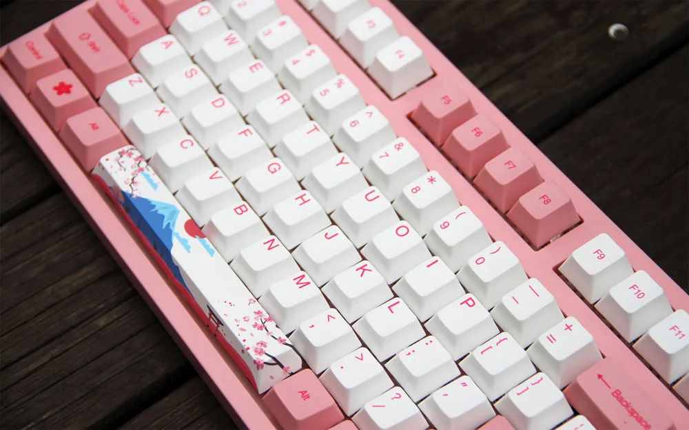 Akko X World Tour-Tokyo108+ 6 клавиш Keycap OEM профиль PBT Keycap Набор для Cherry MX Переключатель Механическая игровая клавиатура
