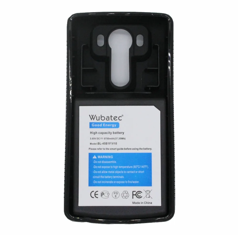 Wubatec 1x9700 мА/ч BL 45B1F на Батарея с ТПУ чехол для LG V10 BAK 110 F600 H901 VS990 H960A H968 LS992 H961N H900|Чехлы
