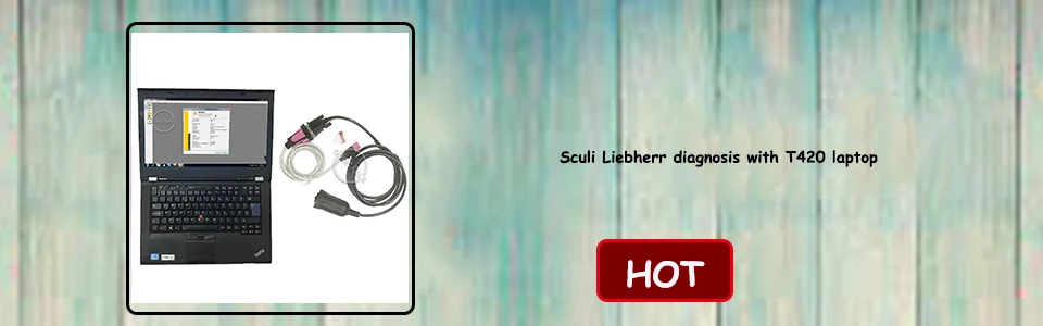 DB9 на 9-контактный разъем кабель для Liebherr Sculi диагностический сканер Авто диагностический сканер для Sculi Liebherr диагностическое программное обеспечение
