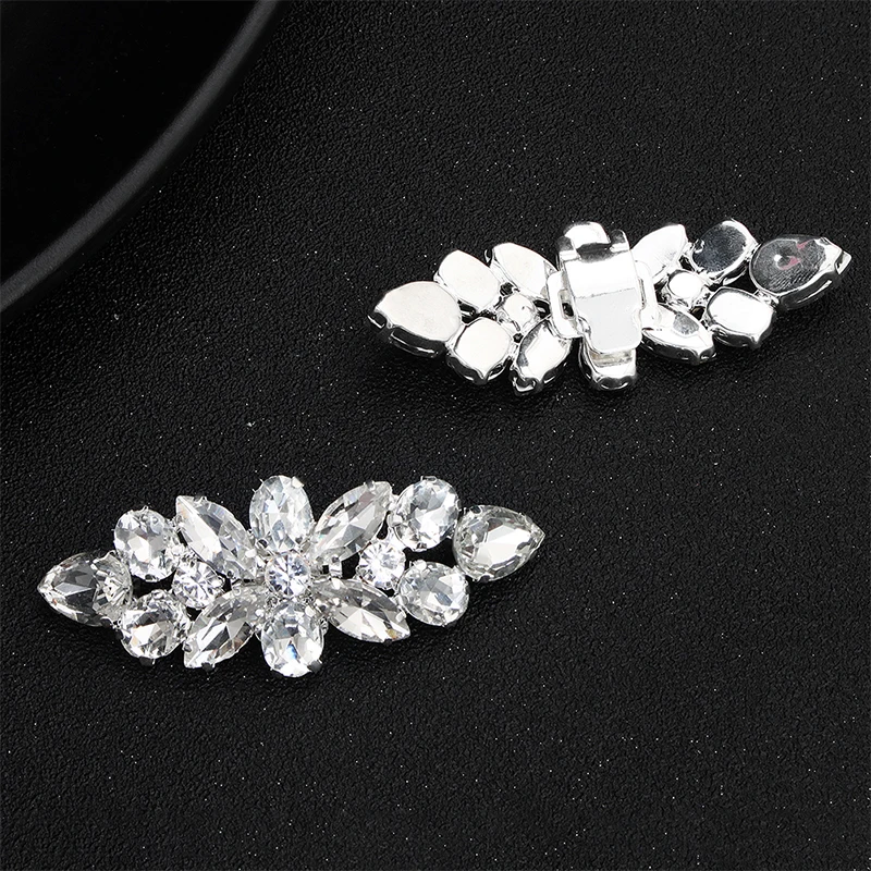 Miallo Fashion Rhinestone Wedding Women Shoes Clips Bridal Shoe Buckle for High Heels Jewelry Accessories | Украшения и