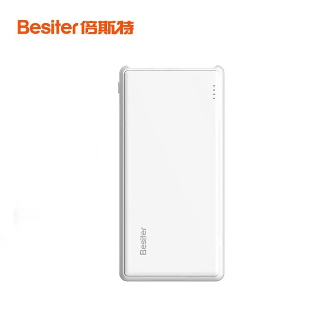 Прочный портативный большой емкости двойной USB мощность 5 В/1A В/2.4A банк 10000 мАч