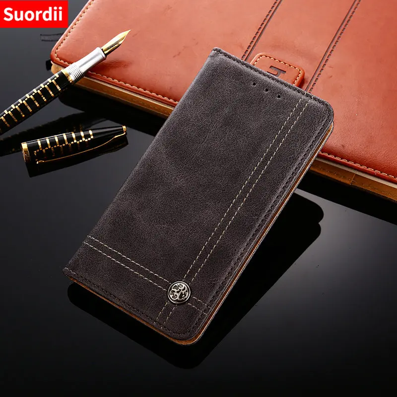 Для Xiaomi Redmi Note 5 Pro Чехол книжного типа кошелек Флип кожаный силиконовый чехол для