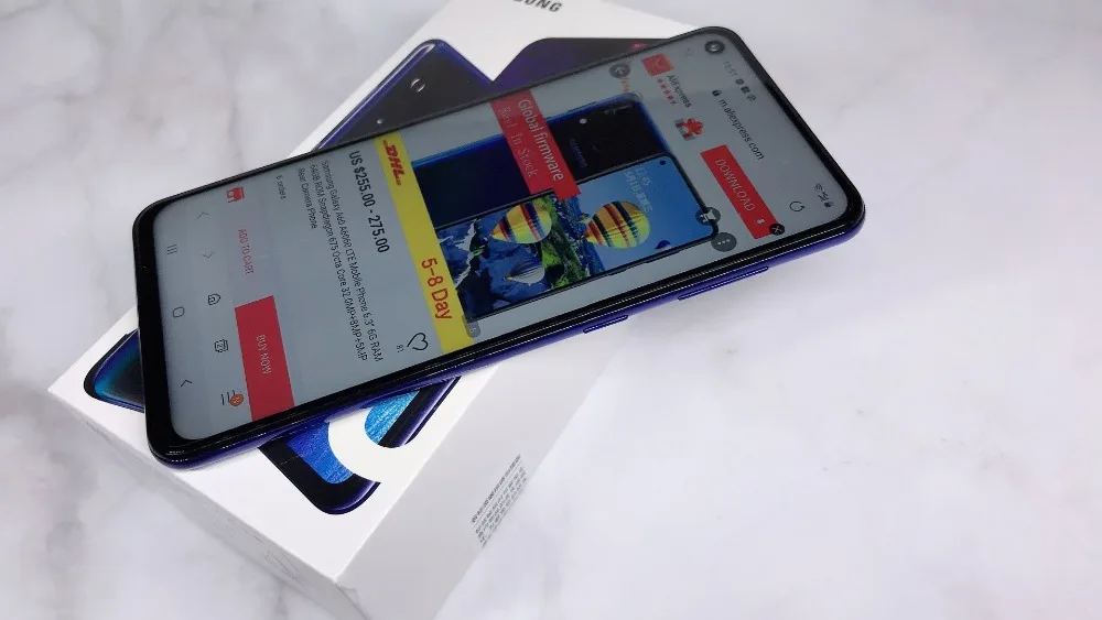 Samsung Galaxy A60 A6060 LTE мобильный телефон 6," 6G ram 64 Гб rom Snapdragon 675 Восьмиядерный 32,0 Мп задняя камера телефон