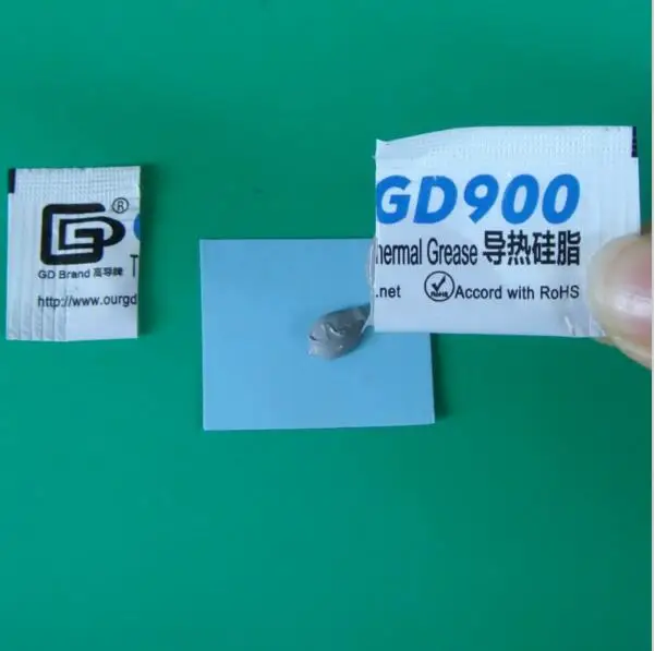 Новинка силиконовый радиатор GD900 Тепловая паста смазка высокопроизводительный